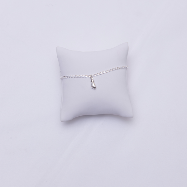Pulseira Infantil Elo Port com Figa 14,5 cm