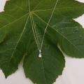 Garg Elos Entremeio Mini Zircônia Oval com Zircônia Gota Pend