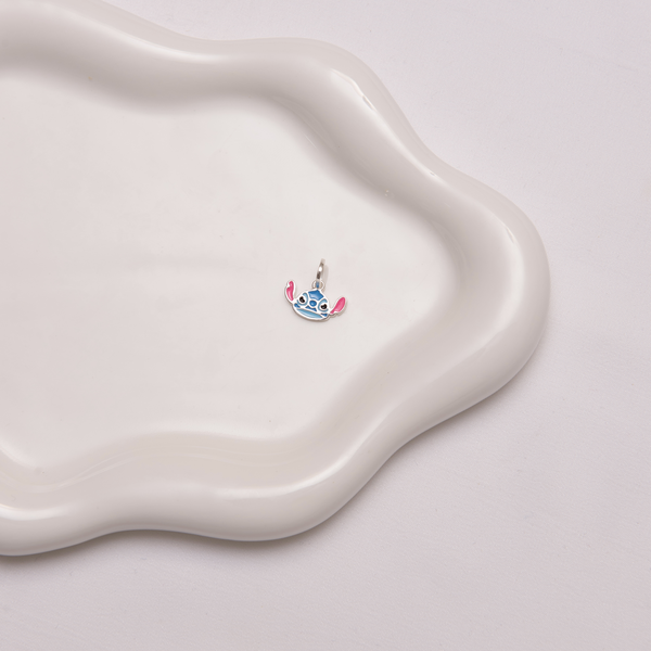 Pingente Cabeça Stitch Esmaltada
