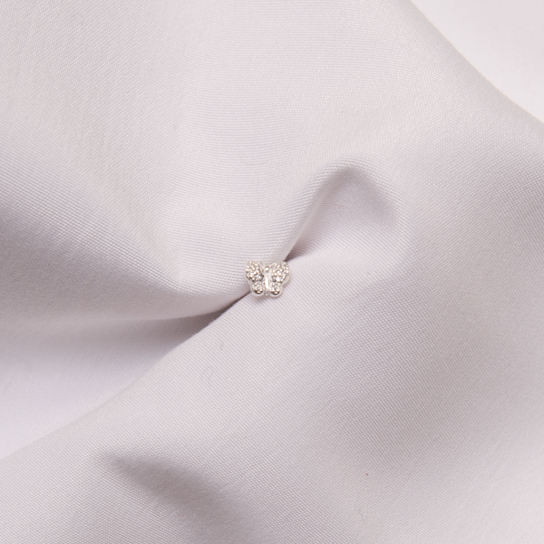 Piercing Haste Borboleta Cravejada